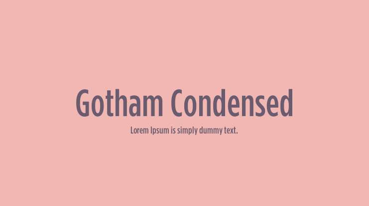 gotham font family free download